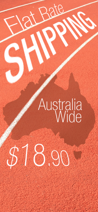 Flat Rate Shipping Australia Wide, only $18.90